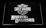 FREE Harley Davidson 11 LED Sign - White - TheLedHeroes