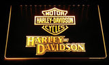 FREE Harley Davidson 11 LED Sign - Yellow - TheLedHeroes