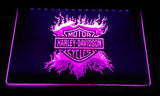 FREE Harley Davidson 13 LED Sign - Purple - TheLedHeroes