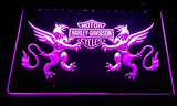 Harley Davidson 14 LED Neon Sign Electrical - Purple - TheLedHeroes