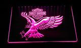 Harley Davidson 15 LED Neon Sign USB - Purple - TheLedHeroes