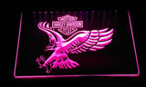 FREE Harley Davidson 15 LED Sign - Purple - TheLedHeroes