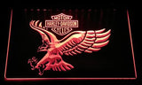 Harley Davidson 15 LED Neon Sign Electrical - Red - TheLedHeroes