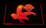 Harley Davidson 16 LED Neon Sign Electrical - Orange - TheLedHeroes