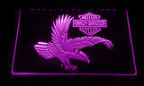 Harley Davidson 16 LED Sign - Purple - TheLedHeroes