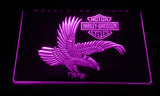 FREE Harley Davidson 16 LED Sign - Purple - TheLedHeroes