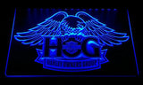 FREE Harley Davidson Owners Group LED Sign - Blue - TheLedHeroes