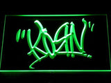 Korn (2) LED Neon Sign Electrical - Green - TheLedHeroes
