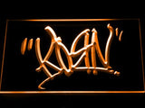Korn (2) LED Neon Sign USB - Orange - TheLedHeroes