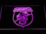 Abarth LED Neon Sign Electrical - Purple - TheLedHeroes