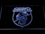 Abarth LED Neon Sign USB - White - TheLedHeroes