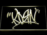 Korn (2) LED Neon Sign Electrical - Yellow - TheLedHeroes