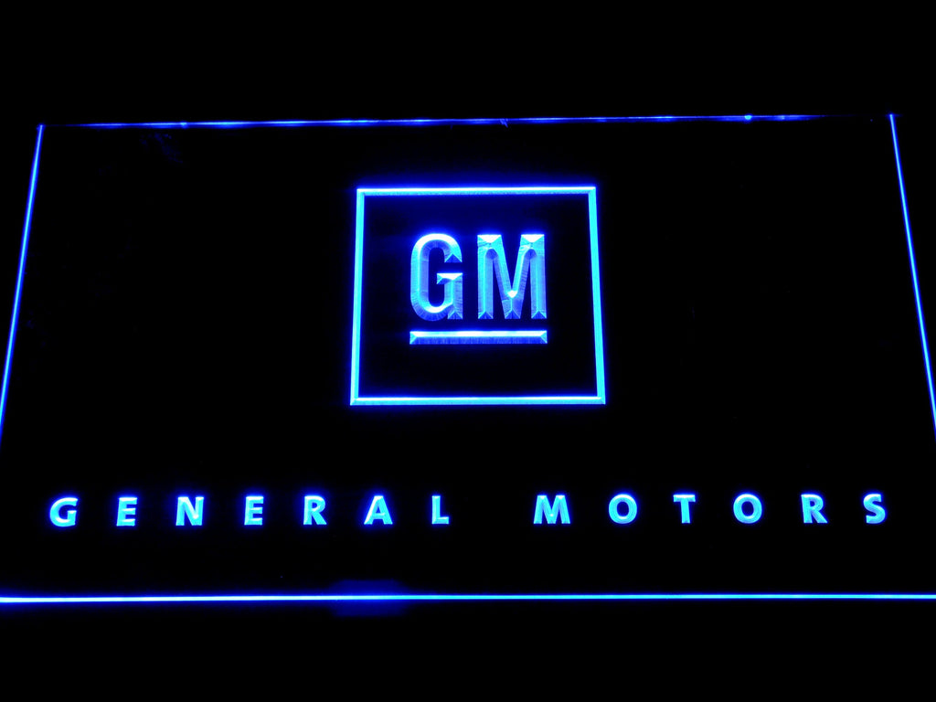General motor LED Neon Sign Electrical - Blue - TheLedHeroes