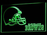 Cleveland Browns (2) LED Neon Sign USB - Green - TheLedHeroes