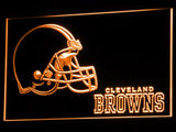 Cleveland Browns (2) LED Neon Sign USB - Orange - TheLedHeroes
