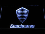 FREE Koenigsegg LED Sign - White - TheLedHeroes