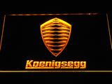 Koenigsegg LED Neon Sign Electrical - Yellow - TheLedHeroes