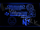 Super Nintendo LED Sign - Blue - TheLedHeroes