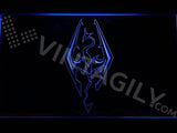 Skyrim Logo LED Neon Sign Electrical - Blue - TheLedHeroes