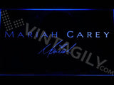 Mariah Carey LED Neon Sign USB - Blue - TheLedHeroes
