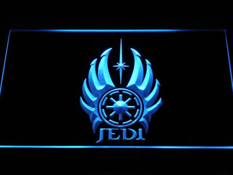 Star Wars Jedi (3) LED Neon Sign USB - Blue - TheLedHeroes
