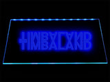 FREE Timbaland LED Sign - Blue - TheLedHeroes