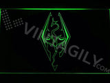 Skyrim Logo LED Neon Sign Electrical - Green - TheLedHeroes