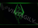 Skyrim Logo LED Sign - Green - TheLedHeroes