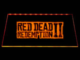 Red Dead Redemption 2 LED Sign - Orange - TheLedHeroes