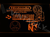 Super Nintendo LED Sign - Orange - TheLedHeroes