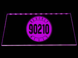 Beverly Hills 90210 LED Neon Sign USB - Purple - TheLedHeroes