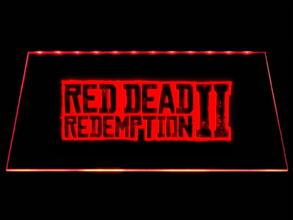 Red Dead Redemption 2 LED Neon Sign Electrical - Red - TheLedHeroes