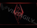 Skyrim Logo LED Neon Sign Electrical - Red - TheLedHeroes