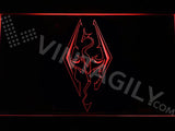 Skyrim Logo LED Sign - Red - TheLedHeroes