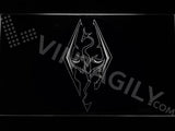 Skyrim Logo LED Neon Sign Electrical - White - TheLedHeroes