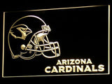 Arizona Cardinals (2) LED Neon Sign USB - Yellow - TheLedHeroes