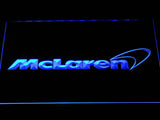 McLaren LED Neon Sign USB - Blue - TheLedHeroes