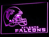 Atlanta Falcons (2) LED Neon Sign USB - Purple - TheLedHeroes