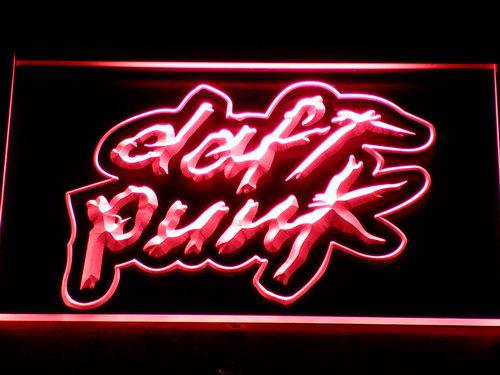 Daft Punk LED Neon Sign USB - Red - TheLedHeroes