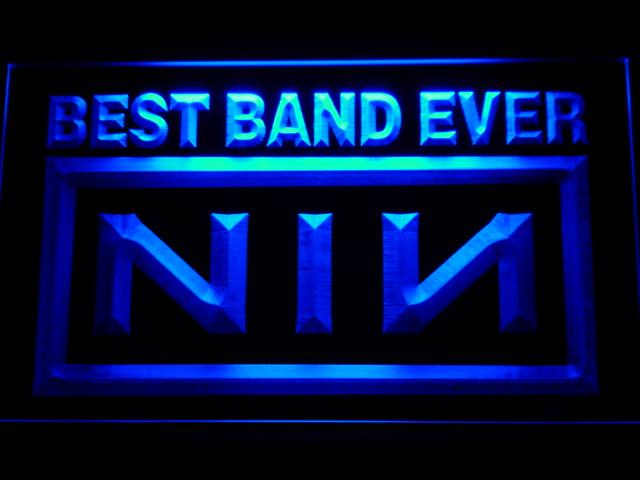 Nine Inch Nail Best Band Ever LED Neon Sign Electrical - Blue - TheLedHeroes