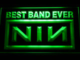 FREE Nine Inch Nail Best Band Ever LED Sign - Green - TheLedHeroes