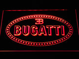 Bugatti LED Neon Sign Electrical - Red - TheLedHeroes