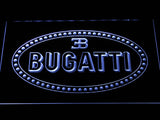 Bugatti LED Neon Sign USB - White - TheLedHeroes