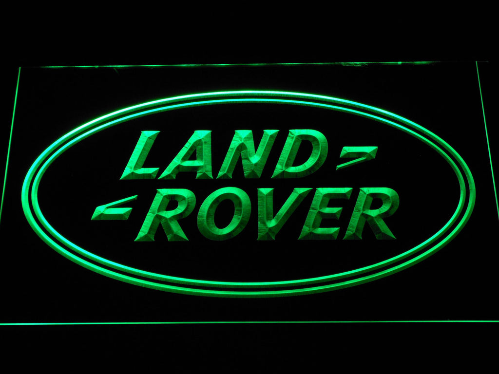 Land Rover LED Neon Sign USB - Green - TheLedHeroes