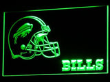Buffalo Bills (2) LED Neon Sign USB - Green - TheLedHeroes
