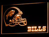 Buffalo Bills (2) LED Neon Sign USB - Orange - TheLedHeroes