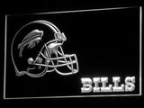 Buffalo Bills (2) LED Neon Sign USB - White - TheLedHeroes