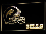 Buffalo Bills (2) LED Neon Sign USB - Yellow - TheLedHeroes