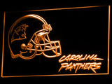 Carolina Panthers (3) LED Neon Sign USB - Orange - TheLedHeroes