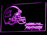 Carolina Panthers (3) LED Neon Sign USB - Purple - TheLedHeroes